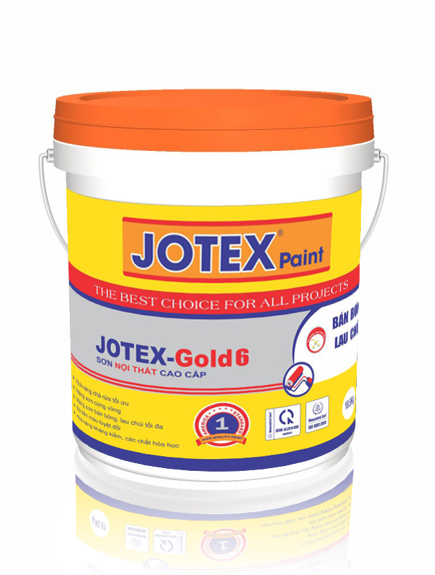 Jotex-Gold 6 Sơn nội thất bán bóng cao cấp
