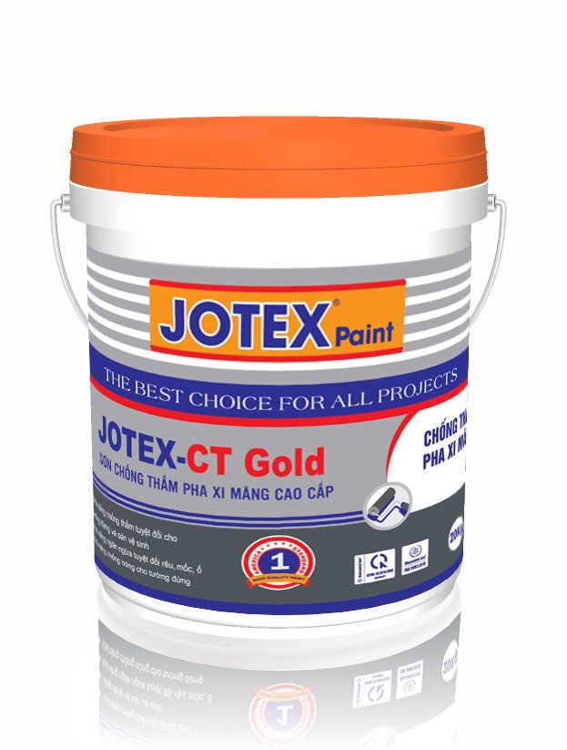 Jotex-CT Gold Sơn chống thấm pha xi măng cao cấp