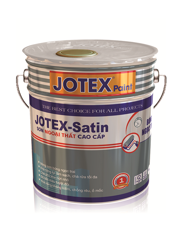 Jotex-Satin Sơn ngoại thất siêu bóng cao cấp